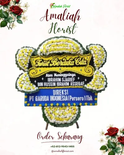 Papan Bunga Duka di Mekarpawitan